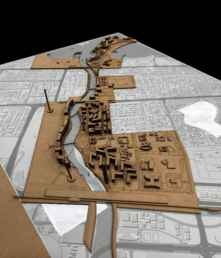 Urban design major intervention model (group work)